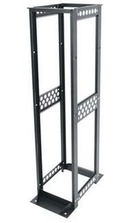 Middle Atlantic R4 Series Four Post Open Frame Rack 38 space 38U Freestanding rack Black