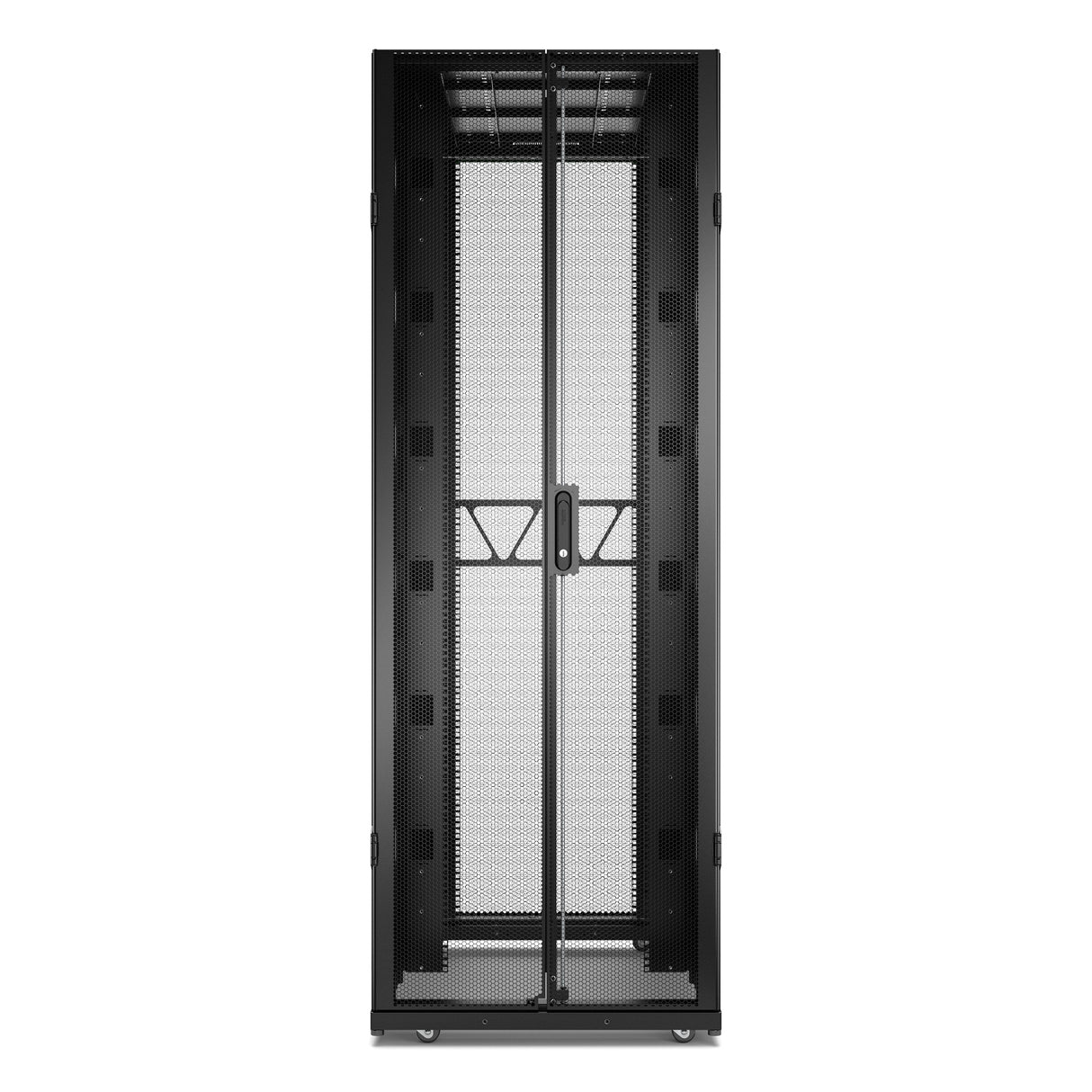 APC NetShelter SX Server Rack Gen 2, 45U, 2124H x 750W x 1200D mm, with Sides, Black