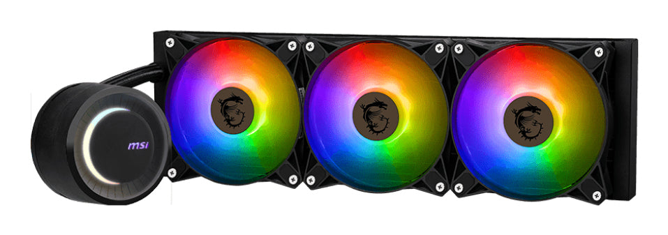 MSI MAG CORELIQUID E360 computer cooling system Motherboard, Processor All-in-one liquid cooler 12 cm Black