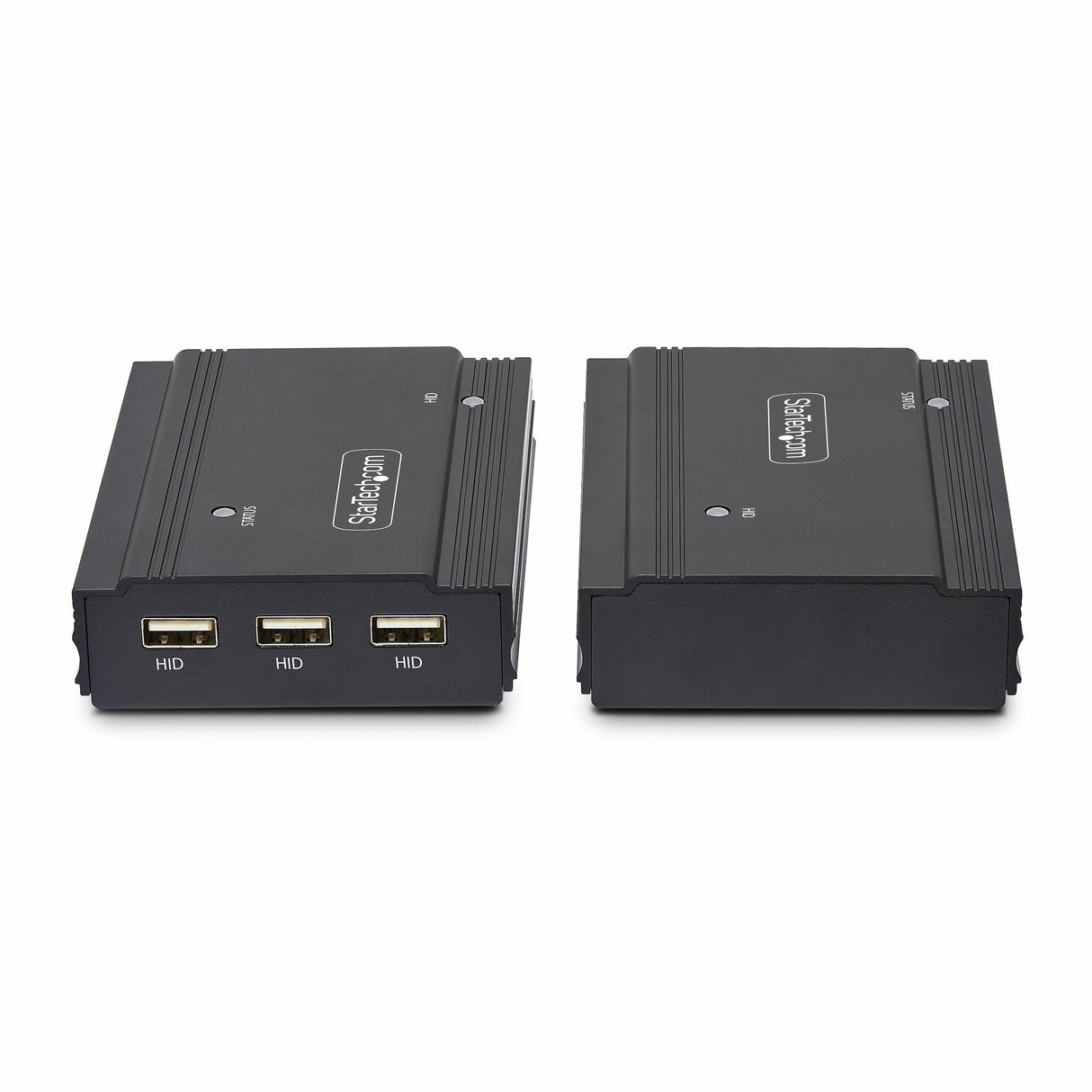 StarTech.com DisplayPort KVM Extender over Fiber Optic, 4K 60Hz, Console Extender Kit, Up to 984ft/300m (Multi-mode) with Pre-installed SFP+ Modules, 3x USB HID - TAA