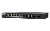 QNAP QSW-L2110-2S8T network switch Managed Desktop Black