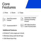 HP Envy 6555 Wireless All-in-One Color Printer, Photo printing; Copier, Scanner