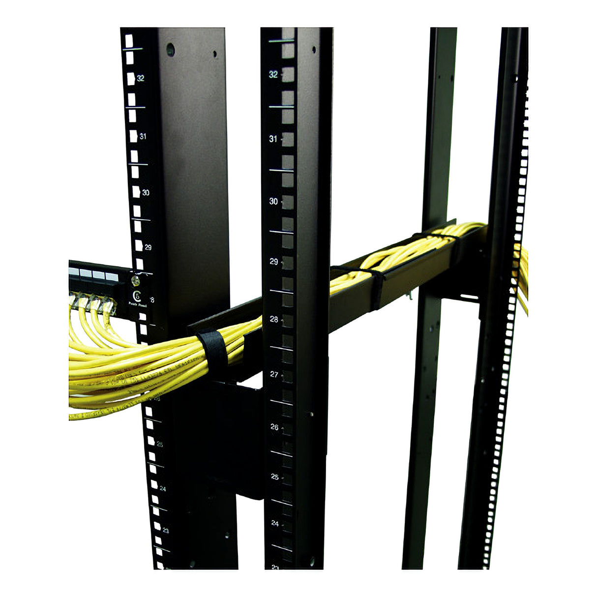 APC Horizontal Cable Organizer Side Channel 18 to 30 inch adjustment