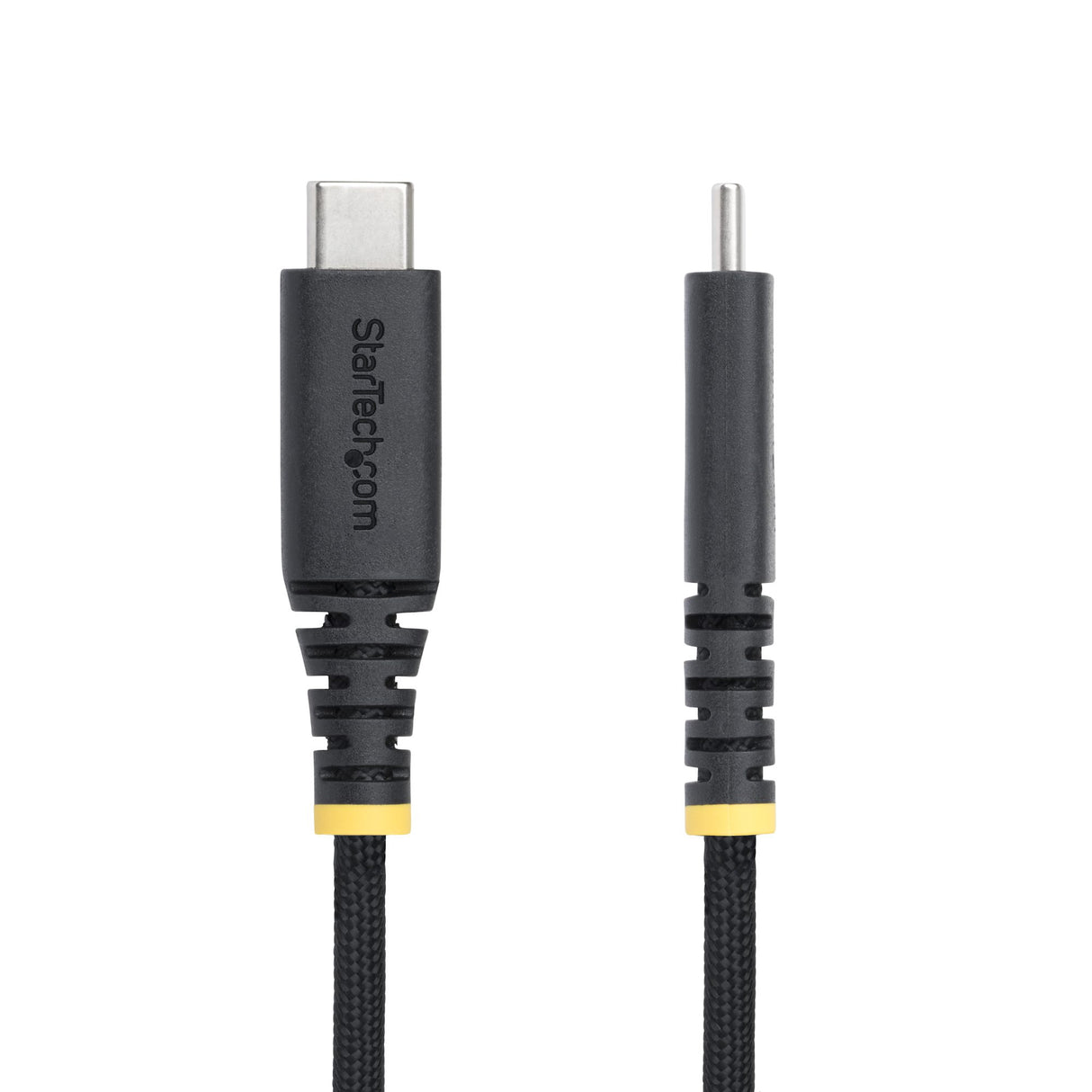 StarTech.com 6ft (2m) USB-C Charging Cable, Durable and Ultra-Flexible, Side Screw Locking, 240W (5A) PD EPR, USB 2.0 Laptop Charger Cable, USB-IF Certified, Rugged USB-C Charging Cord