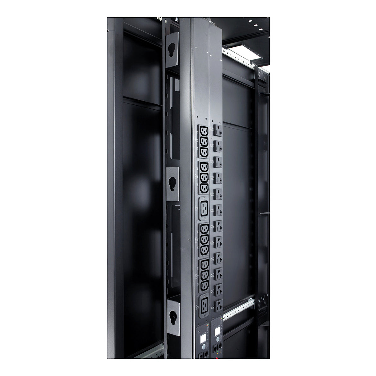 APC NetShelter Cable Management, Vertical Cable Manager, Containment Brackets, for NetShelter SX, SV, and VX Racks, 80 x 112 x 45 mm