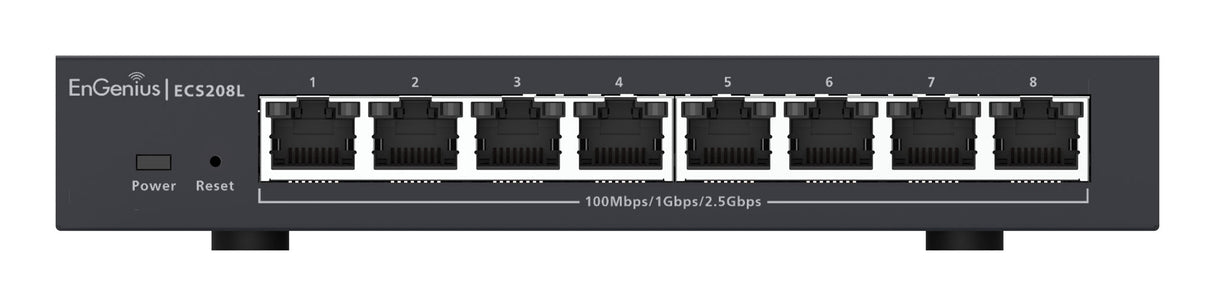 EnGenius Cloud Lite Managed Smart Switch 8-port 2.5GbE desktop