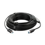 Vaddio USB 3.2 Gen 2 Type B to Type A Active Optical Cable Plenum from