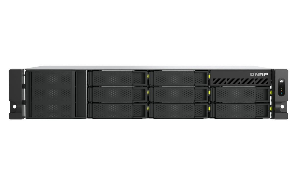 QNAP TS-H1065EU Storage server Rack (2U) 8 GB DDR5 0 TB QNAP QTS Black