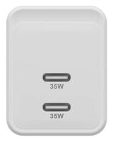 Targus HJG35NA mobile device charger Headphones, Laptop, Smartphone, Smartwatch, Tablet White AC Indoor