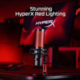 HyperX QuadCast 2 - USB Microphone (Black) Podcast microphone