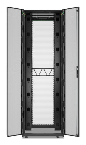APC NetShelter SX, Server Rack Enclosure, Gen 2, 52U, 2436H x 800W x 1200D mm, with Sides, Black