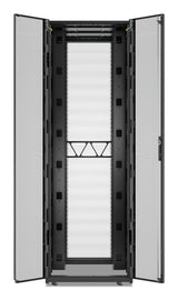 APC NetShelter SX, Server Rack Enclosure, Gen 2, 52U, 2436H x 800W x 1200D mm, with Sides, Black