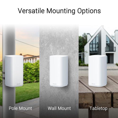 ASUS ZenWiFi BD5 Outdoor Dual-band (2.4 GHz / 5 GHz) Wi-Fi 7 (802.11be) White 2 Internal