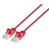 Intellinet IEC-C6-RD-5-SLIM networking cable Red 1.5 m Cat6 U/UTP (UTP)