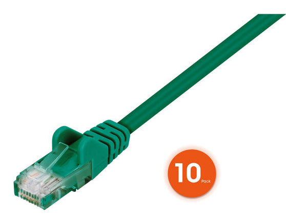 Intellinet 744256 networking cable Green 5 m Cat6 U/UTP (UTP)