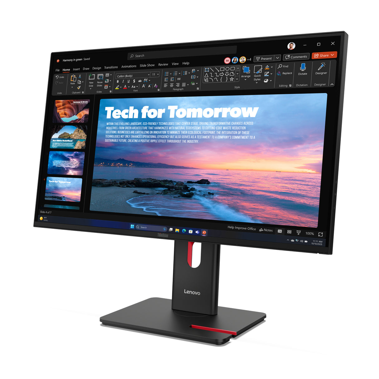 Lenovo ThinkVision T27QD-40 Monitor