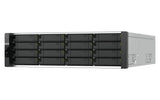 QNAP ES1686dc R2 NAS Rack (3U) Intel® Xeon® D D-2142IT 64 GB DDR4 0 TB QNAP QES Black, Grey