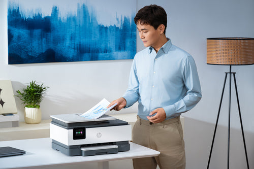 HP OfficeJet Pro Wireless Color Printer, Instant Ink; Two-sided printing