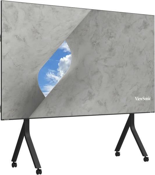 Viewsonic LDE163G-182 Signage Display 4.14 m (163") LED 600 cd/m² Full HD Black Built-in processor