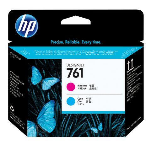 HP 761 Magenta/Cyan Designjet Printhead