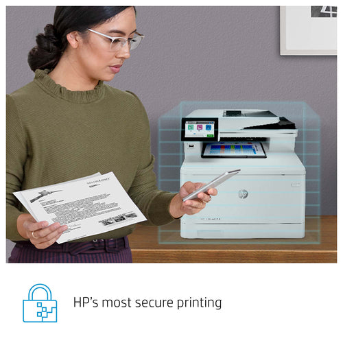 HP Color LaserJet Enterprise LaserJet Enterprise M480f Multifunction Color Printer, Ethernet Only; Copier, Scanner