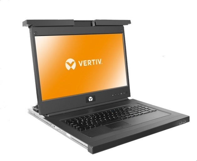 Vertiv LCD,8P KVM, 8 CABLES, USB KB-US TAA rack console 47 cm (18.5") 1366 x 768 pixels