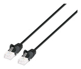 Intellinet 745758 networking cable Black 0.15 m Cat6a U/UTP (UTP)