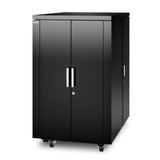 APC AR4024X429 rack cabinet 24U Freestanding rack Black