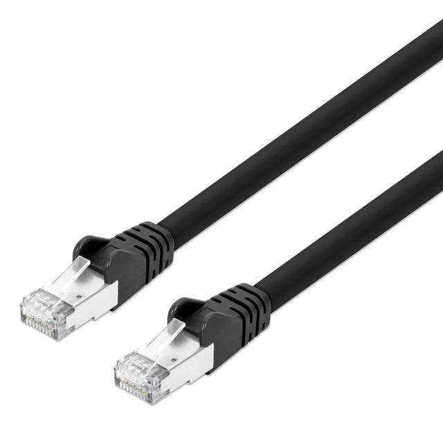 Intellinet IEC-C8AS-BK-7 networking cable Black 2 m Cat8.1 S/FTP (S-STP)