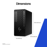HP Z1 Tower G1i Desktop PC Wolf Pro Security Edition Intel Core Ultra 7 265 16 GB DDR5-SDRAM 512 GB SSD Windows 11 Pro Black