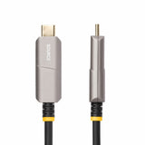 StarTech.com 30ft (9.1m) USB-C to HDMI 2.0 Active Optical Cable (AOC), 4K 60Hz, CL3 Rated, Unidirectional USB Type-C to HDMI Adapter Cable