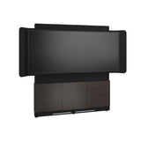 Middle Atlantic ForumTM Floor-to-Wall Mounted 66" (3 Bay) Display Stand for (1) 81" 21:9 Ultra-Wide Display, Dark Colorway