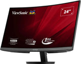 Viewsonic VA VA2416C computer monitor 59.9 cm (23.6") 1920 x 1080 pixels Full HD LCD Black