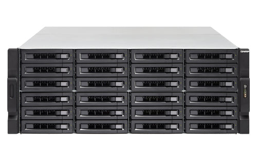 QNAP TS-2483XU-RP NAS Rack (4U) Intel® Xeon® E-2136 16 GB DDR4 0 TB QNAP QTS Black
