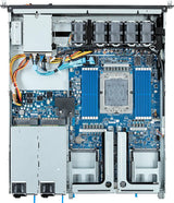 GIGABYTE E163-Z30-AAB1 AMD SoC Socket SP5 Rack (1U) Black, Steel