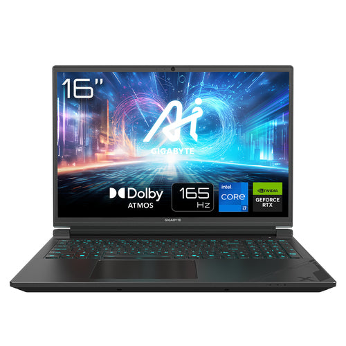 GIGABYTE G6X 9KG-43US864SH laptop Intel® Core™ i7 i7-13650HX 40.6 cm (16") WUXGA 32 GB DDR5-SDRAM 1 TB SSD NVIDIA GeForce RTX 4060 Wi-Fi 6E (802.11ax) Windows 11 Home Grey
