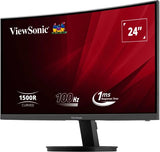 Viewsonic VA VA2416C computer monitor 59.9 cm (23.6") 1920 x 1080 pixels Full HD LCD Black