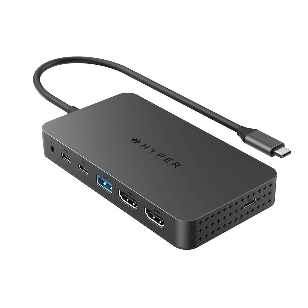Targus HyperDrive Next Dual Wired USB Type-C Grey