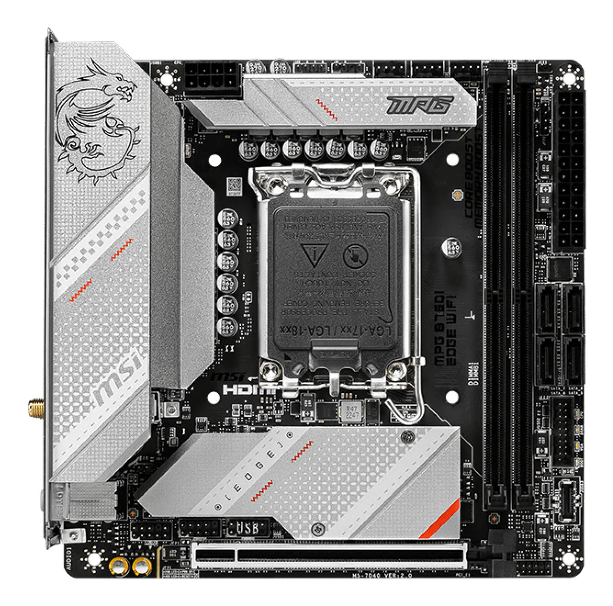 MSI MPG B760I EDGE WIFI motherboard Intel B760 LGA 1700 mini ITX