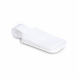 StarTech.com 3.5in (9cm) Cable Labels, 100 Pack, White, Hook-to-Hook Fastener Cable Tags, Write-On Cord Labels for Cable Management, Cord Identification Tags