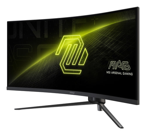 MSI MAG 345CQR computer monitor 86.4 cm (34") 3440 x 1440 pixels UltraWide Dual Quad HD Black