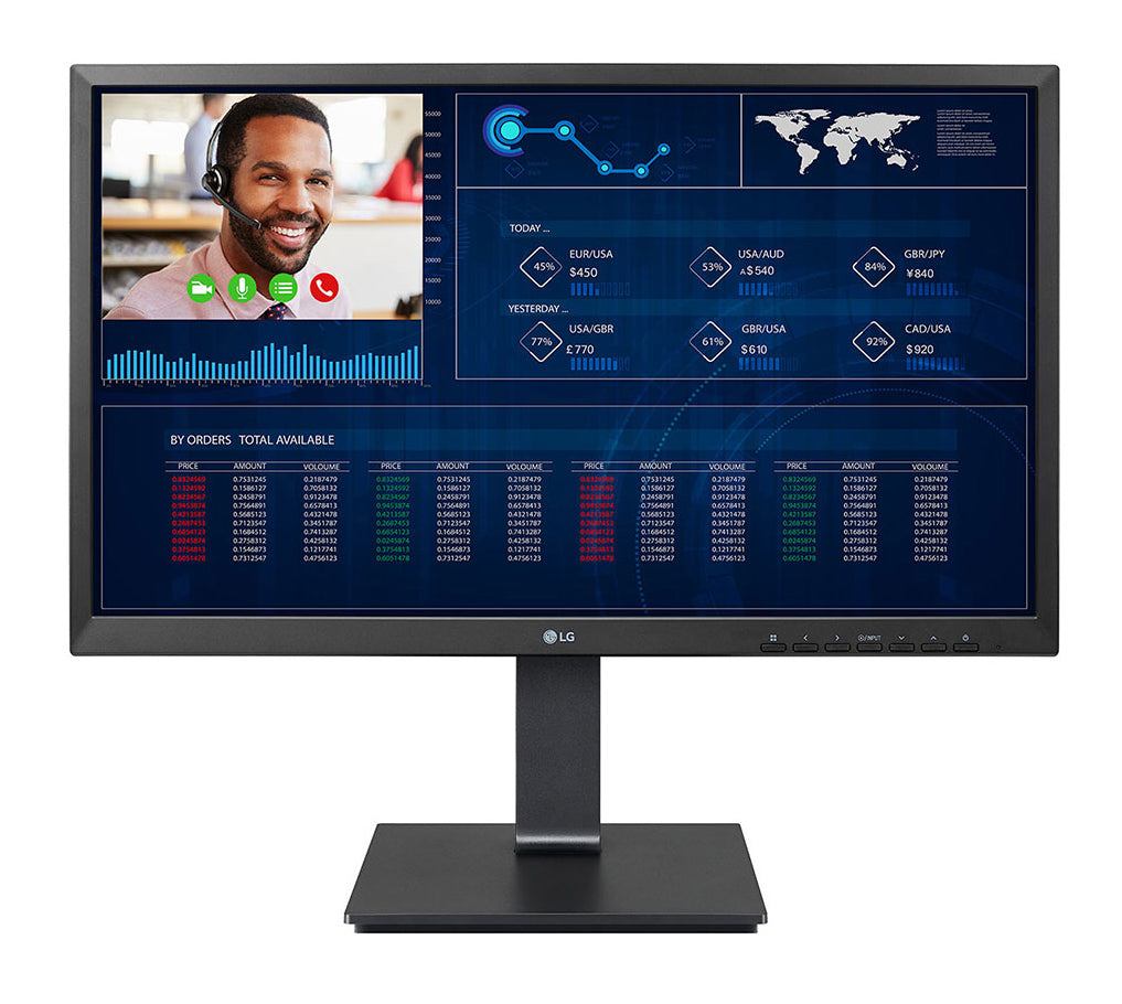 LG 24CQ650I-6N All-in-One PC/workstation Intel® Celeron® N5105 60.5 cm (23.8") 1920 x 1080 pixels All-in-One thin client 4 GB 16 GB eMMC Wi-Fi 6 (802.11ax) Black