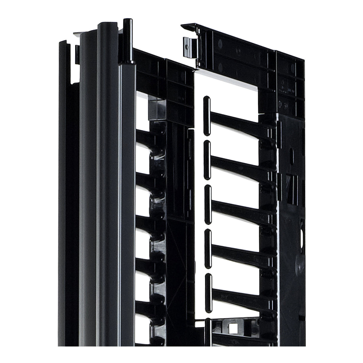 APC Valueline, Vertical Cable Manager for 2 & 4 Post Racks, 84"H X 6"W, Single-Sided with Door