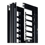 APC Valueline, Vertical Cable Manager for 2 & 4 Post Racks, 84"H X 6"W, Single-Sided with Door