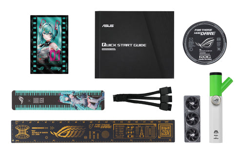 ASUS ROG Astral - -RTX5080-O16G-HATSUNE-MIKU-EDITION NVIDIA GeForce RTX 5080 16 GB GDDR7