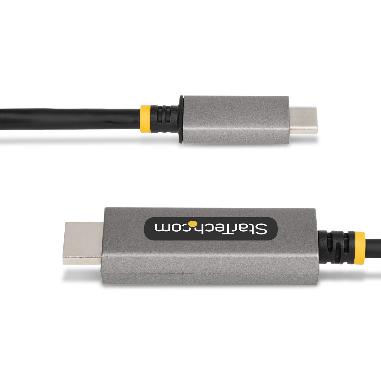 StarTech.com 10ft (3m) USB-C to HDMI Adapter Cable, 8K 60Hz, 4K 144Hz, HDR10, USB Type-C to HDMI 2.1 Video Converter Cable, USB-C DP Alt Mode/USB4/Thunderbolt Compatible - USB-C Laptop to HDMI