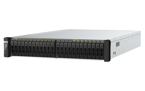 QNAP TDS-h2489FU NAS Rack (2U) Intel Xeon Silver 4314 1 TB DDR4 0 TB QuTS hero Black, Silver