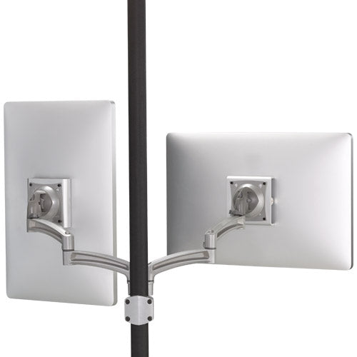 Chief KontourTM K2P Pole Mount Articulating Arms, Dual Monitors
