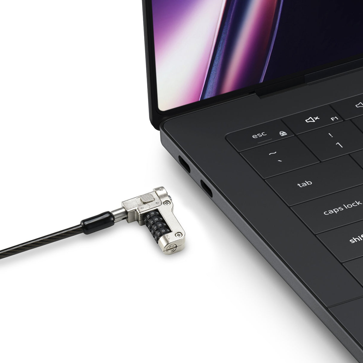 Kensington PortLock Combination Laptop Lock for Specialised USB-C Lock Slots