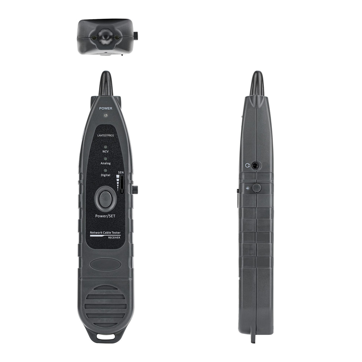 StarTech.com Network Cable Tester with Tone Probe Tool, Multi-Function RJ45 LAN Cable Tester for Continuity/PoE/NCV, Supports Cat5e/Cat6/Cat6a/Cat8 UTP/STP Ethernet Cables